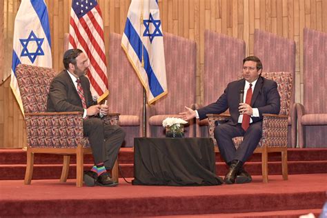 Governor Ron DeSantis Formally Announces Business Development Mission to Israel