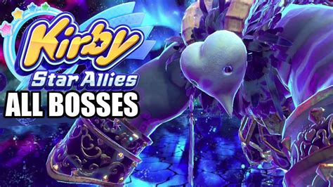 Kirby Star Allies All Bosses - YouTube