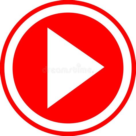 Live Video Streaming, Play Button Shape Stock Vector - Illustration of ...