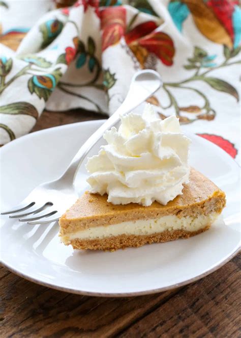 The Ultimate Pumpkin Pie Cheesecake - Barefeet In The Kitchen