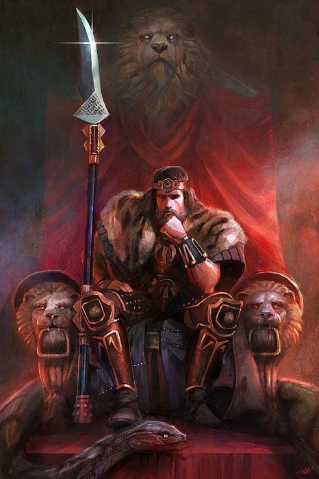 King by His Own Hand by Steve Goad | Fantasy character design, Character art, Dark fantasy art