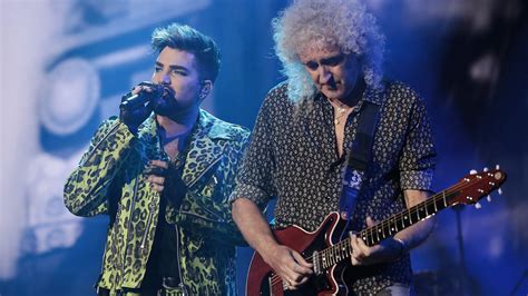 Queen and Adam Lambert recreate Live Aid set at Fire Fight Australia ...