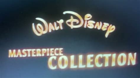 Walt Disney Masterpiece Collection Logo - YouTube