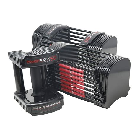 PowerBlock Elite 50 Adjustable Dumbbells - Sweatband.com