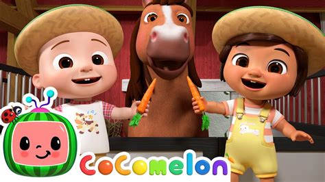 Yes Yes Vegetables On The Farm | CoComelon Nursery Rhymes & Kids Songs - YouTube