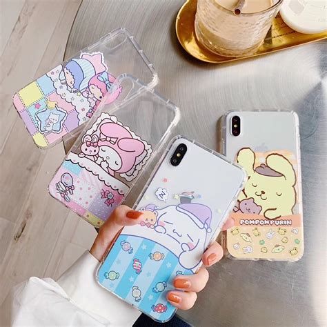 Cute Cinnamoroll My Melody Disneys phone case cover for iphone 7 8 6 S ...