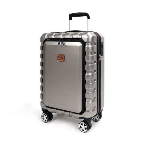 AIRLINE Hardside Carry on Luggage with Front Opening Spinner Wheel 20 ...