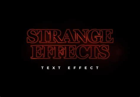 Strange Sci-Fi Text Effect - Free Photoshop Brushes at Brusheezy!