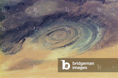 Image of Richat Structure - Mauritania - Richat structure seen from space