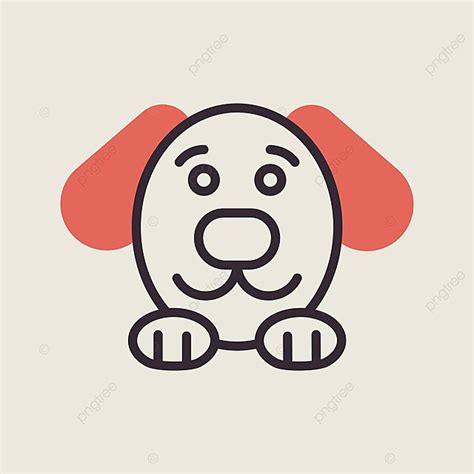 Dog Vector Icon Pet Animal Sign Nose Sign Mouth Vector, Nose, Sign ...