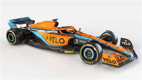 McLaren unveils MCL36 2022 F1 car with updated livery