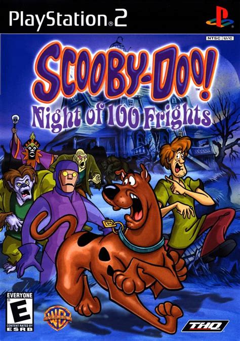 Scooby Doo Night of 100 Frights Sony Playstation 2 Game