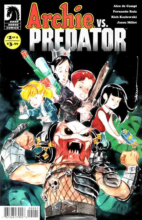 Back Issues / Dark Horse Back Issues / Archie vs Predator (2015 Dark ...