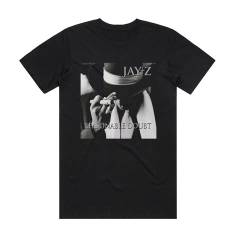 Jay-Z Reasonable Doubt Album Cover T-Shirt Black – ALBUM COVER T-SHIRTS