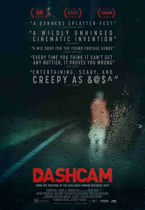 DASHCAM - Full Trailer & Poster released! - The Arts Shelf