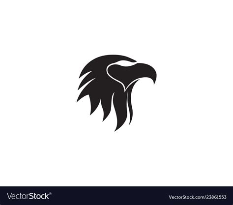 Eagle head bird logo and symbol Royalty Free Vector Image