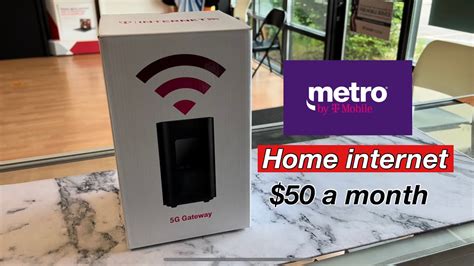 5G Home Internet Metro By T-Mobile 5G Gateway unboxing and set up - YouTube