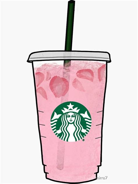 Pegatina ''Bebida rosa' de mirra7 en 2021 | Fondo de pantalla starbucks ...