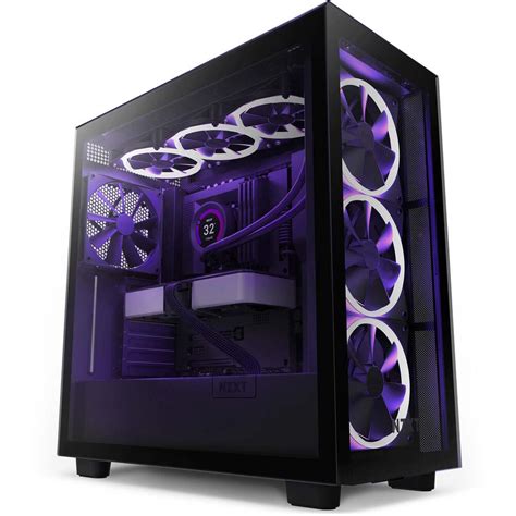 NZXT H7 Elite Mid-Tower Case (Black) CM-H71EB-01 B&H Photo Video