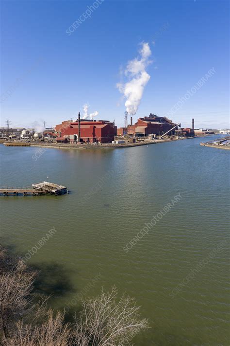 Ford River Rouge Complex, Michigan, USA - Stock Image - C051/6044 ...