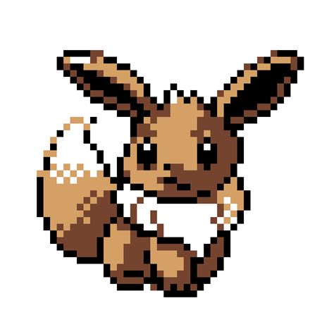 Pokemon Pixel Art Eve