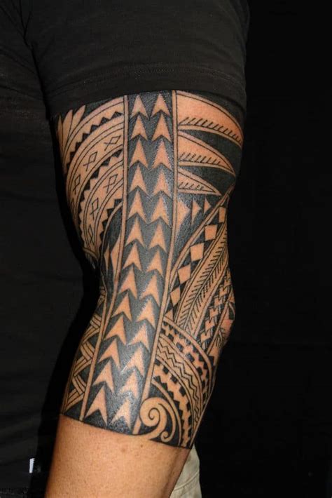 101 Tribal Arm Tattoo ideas for Men, incl chest and back! - Outsons