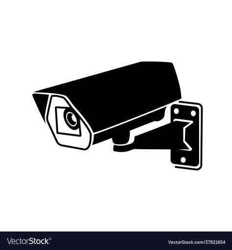 Observation cctv camera icon surveillance Vector Image