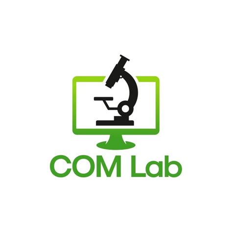 Computer Laboratory Clipart Hd PNG, Computer Laboratory Logo Template Laboratory Technology Logo ...