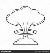 Explosion Pages Coloring sketch template