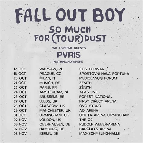 Fall Out Boy tickets: Here's where to get your UK tour 2023 tickets now ...