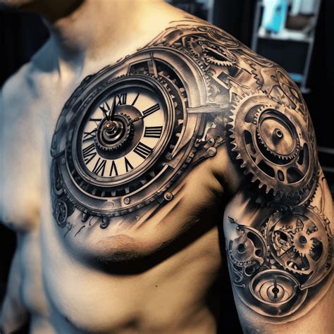 66 Clock Tattoo Ideas Created With AI | artAIstry