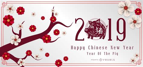 Chinese New Year Banner Design Vector Download