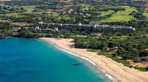 Hapuna Beach Prince Hotel - aerial view Best Family Resorts, Family ...