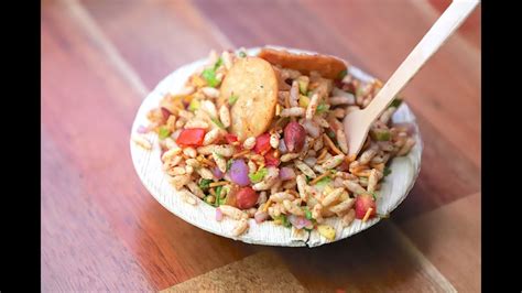 Bhel puri recipe - how to make bhelpuri - street food - YouTube