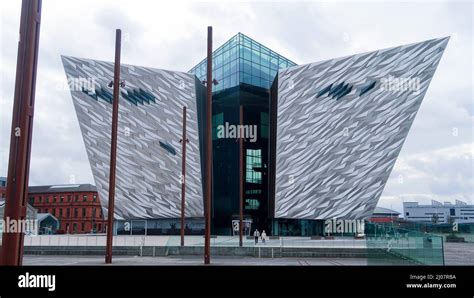 Titanic exhibition Belfast Stock Photo - Alamy