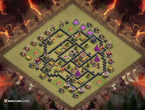 Kumpulan War Base TH 7 Clash of Clans Terkuat Anti GoWiPe Hog Dan Naga ...