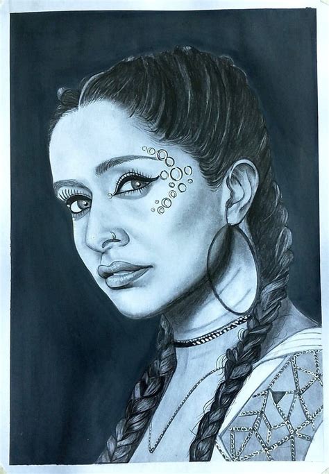 Pin by Sandeep vishwakarma on shraddha kapoor drawing | Male sketch ...