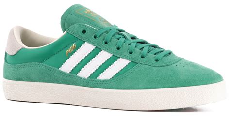 Adidas PUIG Indoor Skate Shoes - court green/footwear white/chalk white | Tactics