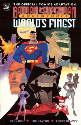 Batman and Superman Adventures: Worlds Finest: The Official Comics ...