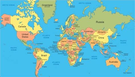 List Of All The Countries In The World(Alphabetical Order)