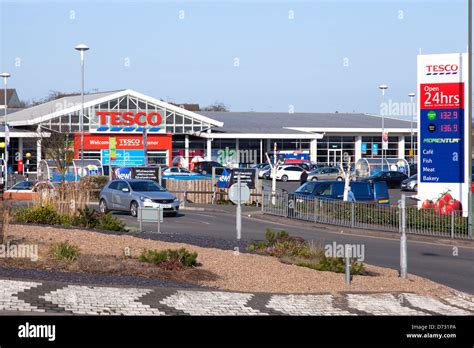 A Tesco supermarket in Ilkeston, Derbyshire, England, U.K Stock Photo - Alamy