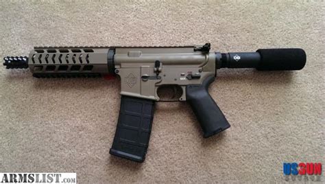 ARMSLIST - For Sale: Diamondback DB15 Pistol FDE 223 AR-15 DB15PFDE7 DB-15