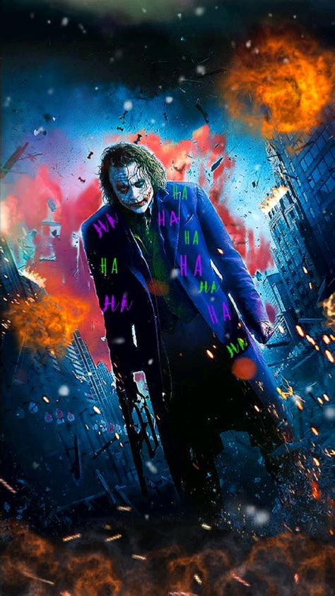 The Dark Knight/Joker Live Wallpaper | Batman joker, Dark knight, Joker