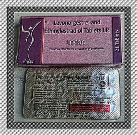 LOCOC Levonorgestrel & Ethinyl Estradiol Birth Control Tablets, For Contraceptive, | ID: 22915993397