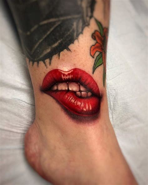 The Meaning Behind Lips Tattoo - TattoosWin