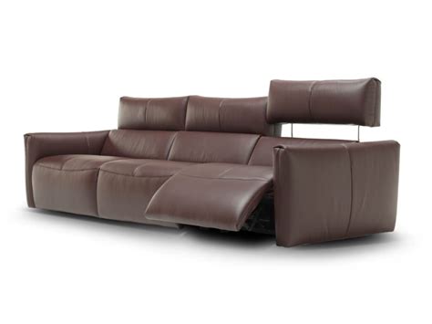 GALAXY Recliner leather sofa By Natuzzi Italia | design Natuzzi Design Center