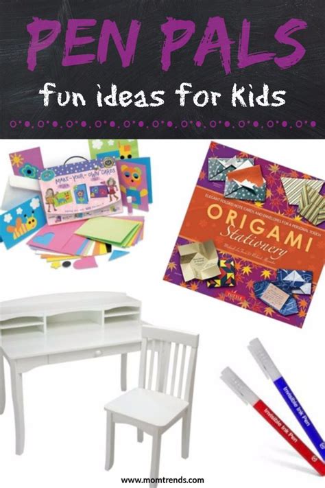 Pen pal tips and ideas for kids to start writing letters to their own pen pals. #letters # ...