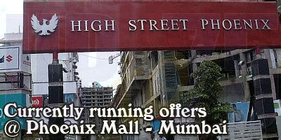 High Street Phoenix Mall Mumbai Stores Restaurants Shops Sales Numbers 2023