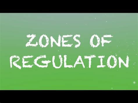 Zones of Regulation | Songs for Kids | Domenic Bianco - YouTube | Zones of regulation, Kids ...