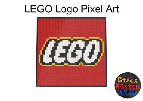 Lego Logo Pixel Art (Steck Kasten Krew) - Eigenbauten MOCs ...